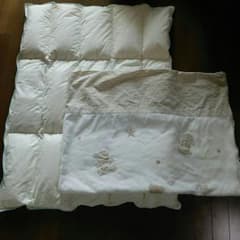 りぃちゃん様専用！ファミリア 羽毛布団 布団カバー ベビーベッドシーツのサムネイル