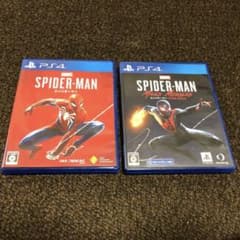 PS4ソフト　マーベルズ　スパイダーマン、マイルズモラレス　2本セットのサムネイル