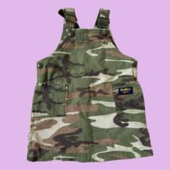 OSHKOSH オシュコシュ　キッズ　ジャンバースカート　迷彩柄のサムネイル