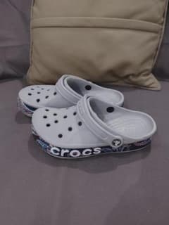 クロックス サンダル バヤバンド CROCS グレー 26cm