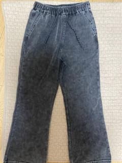 デニム風 ロングパンツ 140cmのサムネイル