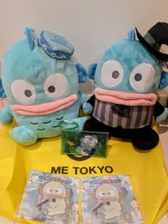 新品●ハンギョドン　グッズ5点セット◎　BIGぬいぐるみ　アクスタ クリアポーチ