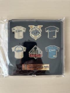 【新品未開封】西武ライオンズ 2018年 優勝記念ピンバッジセットのサムネイル