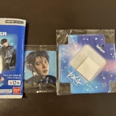 TXT トゥバ ビジュアルスクエアフォトシールケース テヒョンのサムネイル