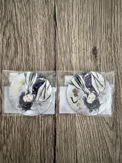 鬼滅の刃 エンドロールイラストWEBくじ 胡蝶しのぶ 缶バッジ 2点のサムネイル