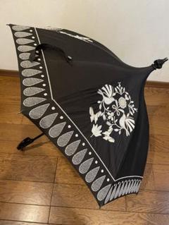 未使用品 ANNA SUI アナスイ 日傘 パゴダ傘 刺繍 ブラック 未使用品 ANNA SUI アナスイ 日傘 パゴダ傘 刺繍 ブラック