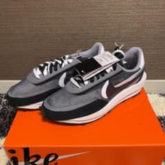 NIKE LDWAFFLE/SACAI 27cm 黒のサムネイル