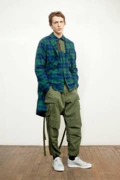 White Mountaineeringチェックコートのサムネイル