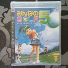 新品未開封☆みんなのGOLF5  プレステ3のサムネイル