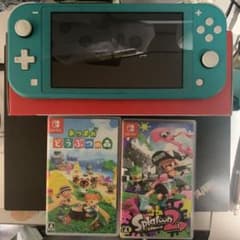 NINTENDO SWITCH LITE あつ森スプラトゥーンセット 最終値下げのサムネイル