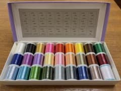 ♦︎新品未使用♦︎ジャノメミシン・テレーザ刺繍糸 27巻/G11/200m巻のサムネイル