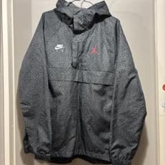 Nike Air Jordan フード付きナイロン プルオーバー 極美品 - メルカリ