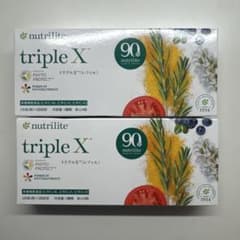 nutrilite triple X 90粒×2のサムネイル