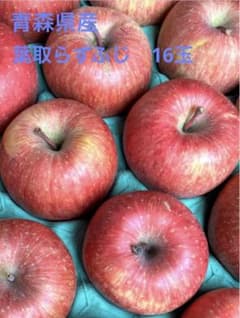 青森県産りんご　葉取らずふじのサムネイル