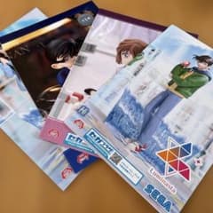 名探偵コナン Luminasta ポスター　4枚　SEGA セガプラザ　非売品