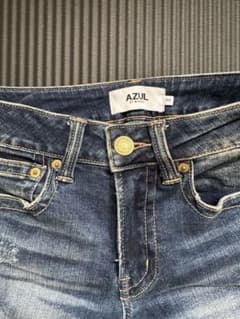 AZUL ダメージ加工 スキニーデニムのサムネイル