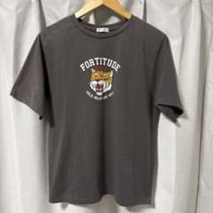 après jour mignon タイガー Tシャツ チャコールのサムネイル