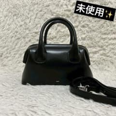 未使用✨オソイ ボートミニ がま口フォーマルバッグ ハンドバッグ 