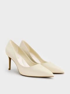 【す様専用】CHARLES & KEITH ポインテッドトゥ スティレットのサムネイル
