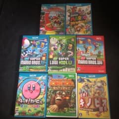 wiiU マリオ系カセット ⭐まとめ売り⭐激安のサムネイル