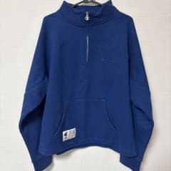 完売品】ZARA×Champion ハーフジップ トレーナー ブルー - メルカリ