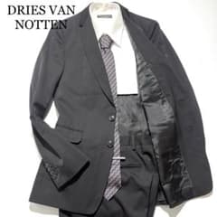極美品】DRIES VAN NOTTEN スーツ セットアップ ブラック 44 - メルカリ