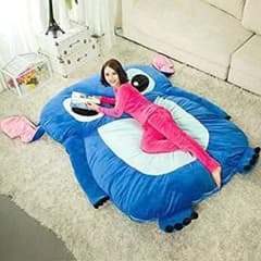 お勧めシングル折りたたみベッド 寝袋 可愛デザイン ふわふわ