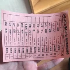 夢みるアドレセンス 投票券 25枚のサムネイル