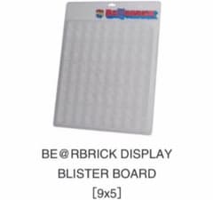新品 BE@RBRICK DISPLAY BLISTER BOARD 9x5 - メルカリ