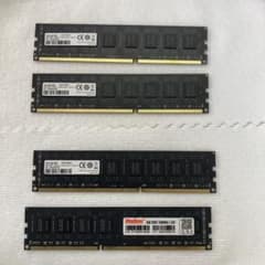 【中古40枚】DDR3 8GB デスクトップ用メモリ PC用メモリ DDR3 8GB 1600MHz 4枚セット - メルカリ