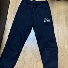NIKE STUSSY スウェットパンツ ブラック Lのサムネイル