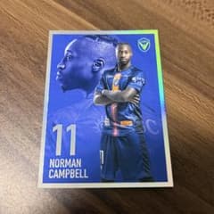 V・ファーレン長崎 ノーマン・キャンベル メタリックカード　まとめ売り可のサムネイル
