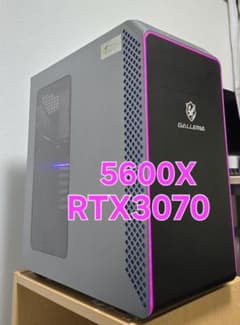 高性能 GALLERIA ゲーミングpc 5600X RTX3070 バイオ9 - メルカリ