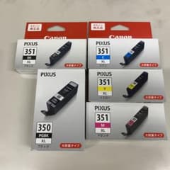 キャノン純正品PIXUS.350/351セットのサムネイル