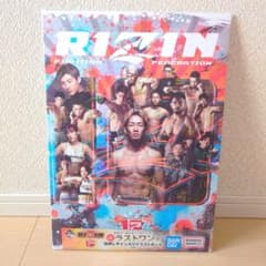 이치 반 쿠지 RIZIN 라스트 원상 호일 밀기 사인들이 일러스트 보드