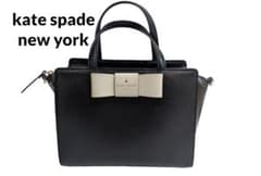 Kate spade ケイトスペード ・バック・リボン黒レザーのサムネイル