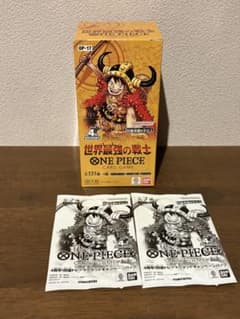 ワンピースカードゲーム 世界最強の戦士 OP-17 1BOX　プロモ付のサムネイル