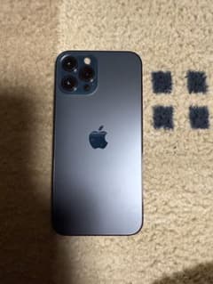 Apple iPhone 12 ProMAX 256GBパシフィックブルー箱付きのサムネイル