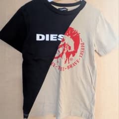 DIESEL Tシャツ ブルガリア製　バイカラーのサムネイル
