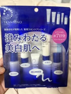 TRANSINO ／薬用美白トライアルセット 約7日分 - メルカリ