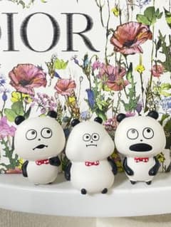 【値下げしました‼️】にしむらゆうじ ごきげんパンダ 3体セットのサムネイル