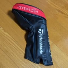 TaylorMade Stealthドライバー用 ヘッドカバー ブラック/レッドのサムネイル