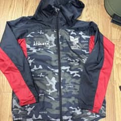 ATHLETA アスレタ カモ柄 ウィンドブレーカー160のサムネイル