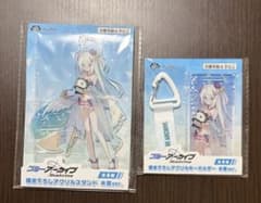 ブルアカ　描き下ろしアクリルスタンド ・アクリルキーホルダー水着ver. アズサ
