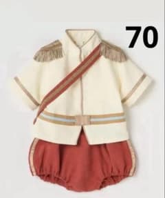 ☆バースデイ Cottoli シンデレラのチャーミング王子 トップス+パンツ☆ Disney - ☆バースデイ Cottoli シンデレラのチャーミング王子