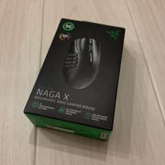 【美品】Razer Naga X ゲーミングマウス 本体　ステッカー付きのサムネイル
