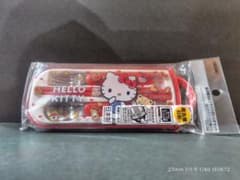 スケーター ハローキティ 食洗機対応 スライド式トリオセットのサムネイル