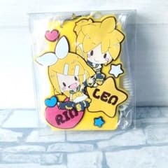 未開封　ボーカロイド　鏡音レン＆鏡音リン　ラバーパスケース　プライズのサムネイル