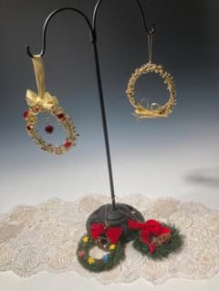 更にお値下げ】超アンティークバイオリンを奏でるサンタクロース