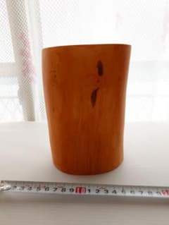 天然木 切り株 花瓶 一輪挿し　ペン立てのサムネイル